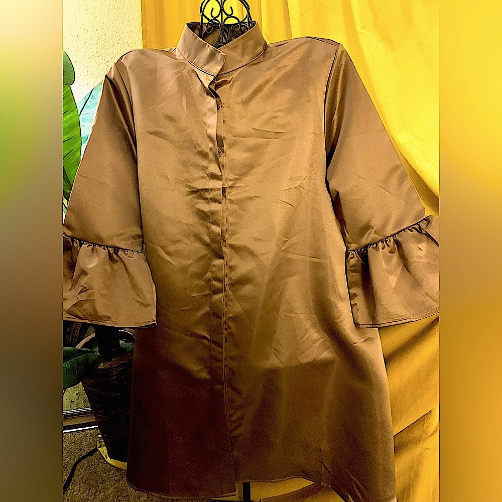 handmade Vintage silk Dress